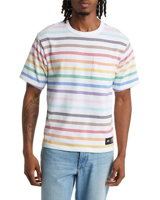 Vans 2023 Pride Stripe Cotton T-Shirt in at Small