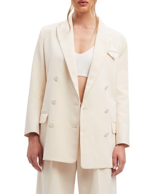 Bardot Sloane Oversize Double Breasted Blazer in at X-Small