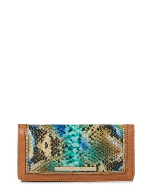 Brahmin Ady Snake Embossed Leather Wallet in at