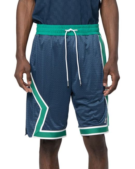 Magnlens Mesa Pieced Stretch Basketball Shorts in at Small