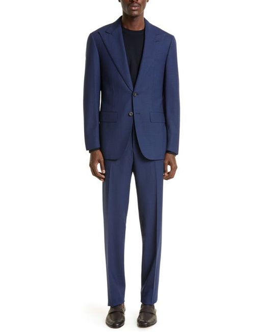 Thom Sweeney Unstructured Virgin Wool Cashmere Suit in at
