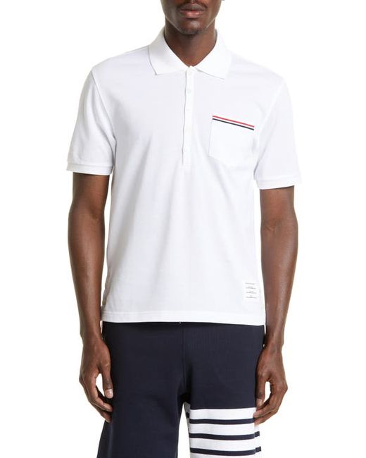 Thom Browne Pocket Polo in at 1
