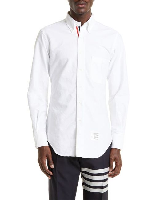 Thom Browne Cotton Button-Down Shirt in at 1