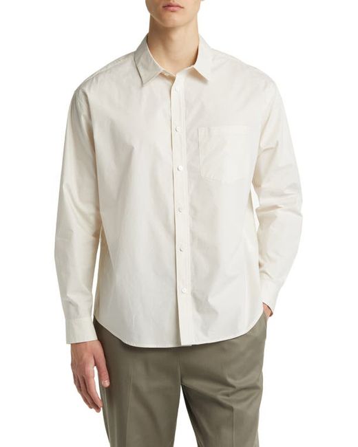Frame Organic Cotton Button-Up Shirt in at Small