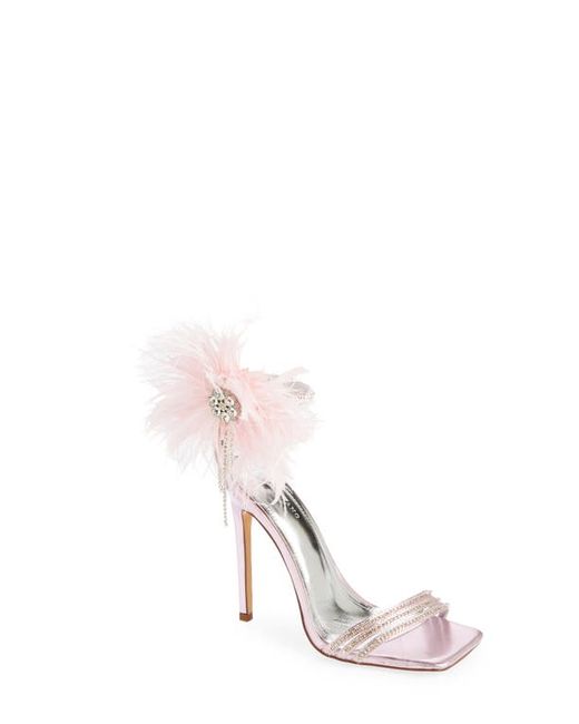 Azalea Wang Licorice Ankle Strap Sandal in at 6