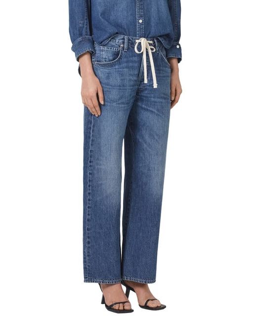Citizens of Humanity Brynn Wide Leg Organic Cotton Trouser Jeans in at 25