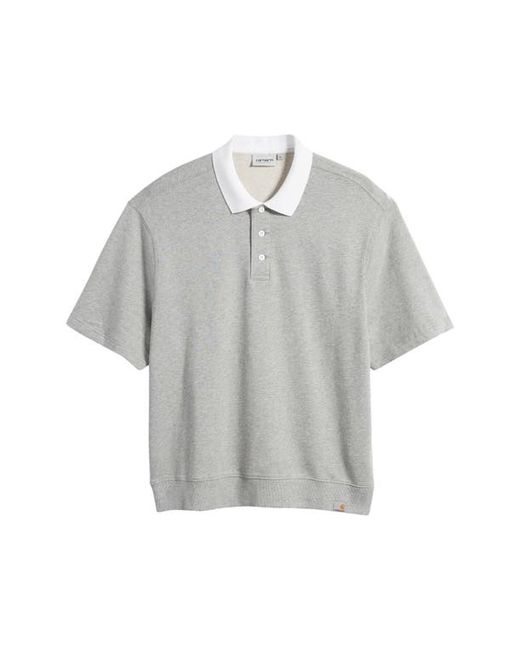 Carhartt Work In Progress Tatum French Terry Rugby Polo in at Small