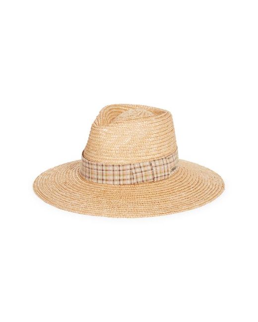 Brixton Joanna Straw Sun Hat in Tan/Sand at X-Small
