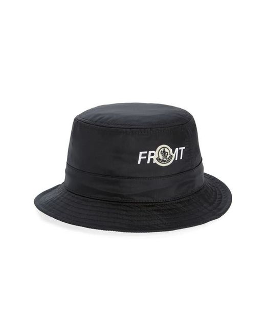 Moncler Genius x FRGMT Logo Bucket Hat in at