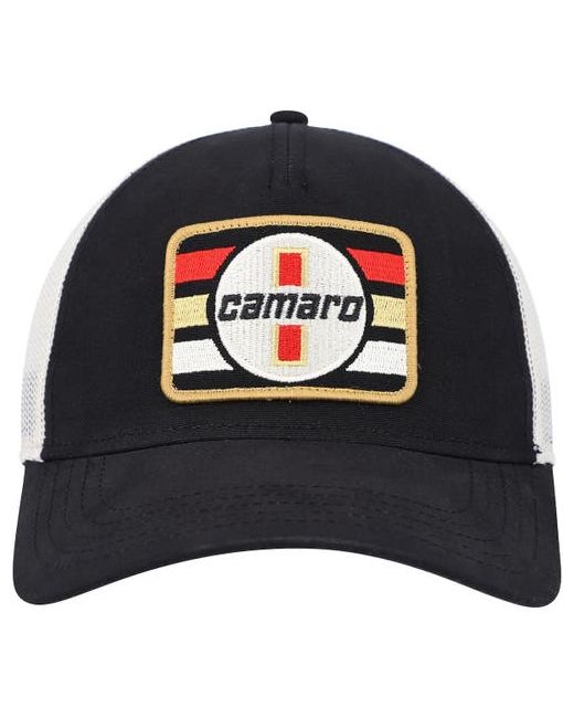 American Needle Camaro Twill Valin Patch Snapback Hat at One Oz