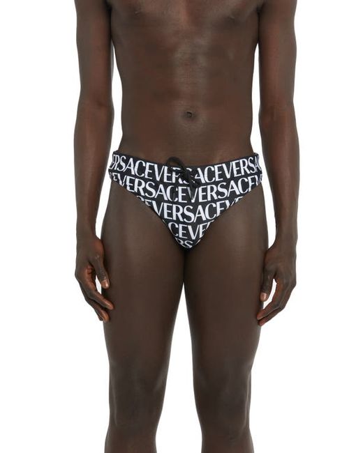 Versace Logo Swim Briefs in at