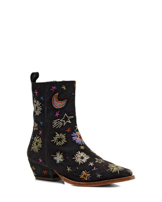 Free People Bowers Embroidered Bootie in at 7Us