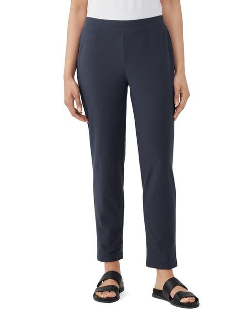 Eileen Fisher Slim Ankle Stretch Crepe Pants in at Xx-Small