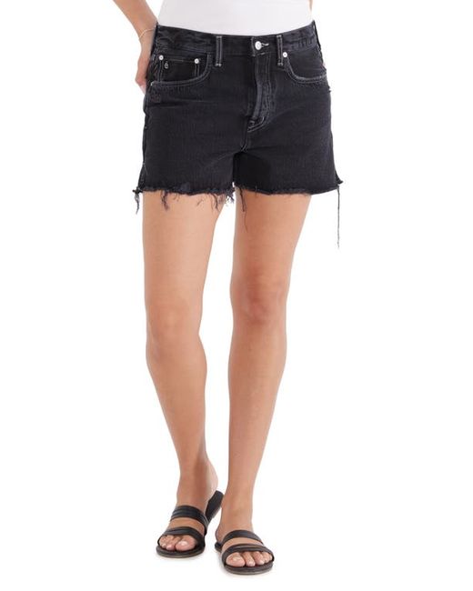 Ética Haven Relaxed Cutoff Denim Shorts in at 24