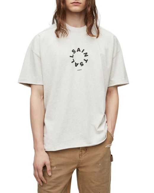 AllSaints Kayden Logo Graphic T-Shirt in at Small