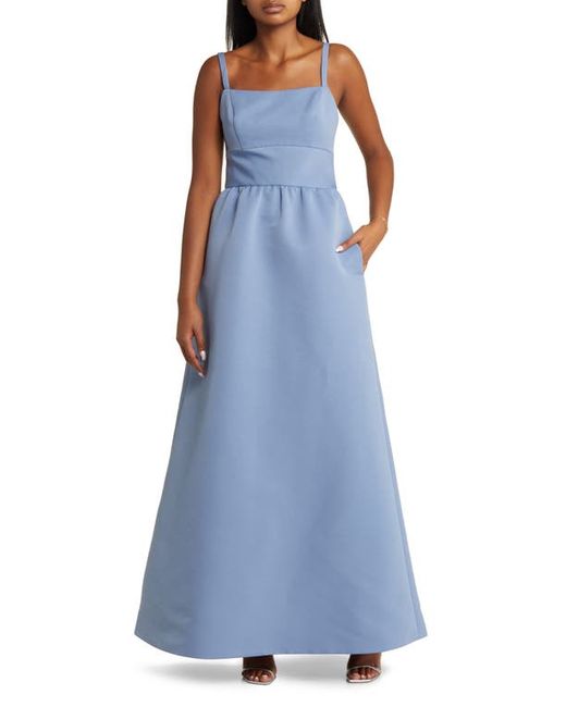 Amsale Faille A-Line Gown in at 10