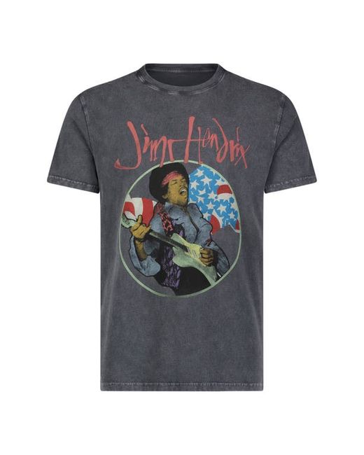 Lucky Brand Jimi Hendrix Flag Graphic T-Shirt in at Small