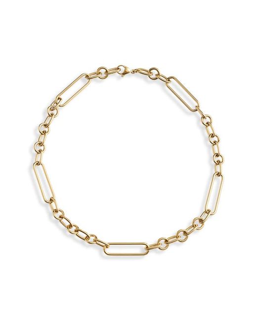 Jane Basch Designs Mixed Link Chain Necklace in at