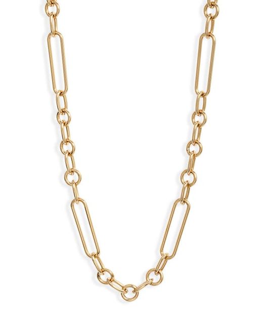 Jane Basch Designs Mixed Link Chain Necklace in at