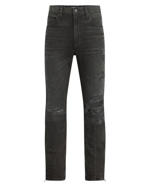 Hudson Jeans Walker Ripped Kick Flare Bootcut Jeans in at 29