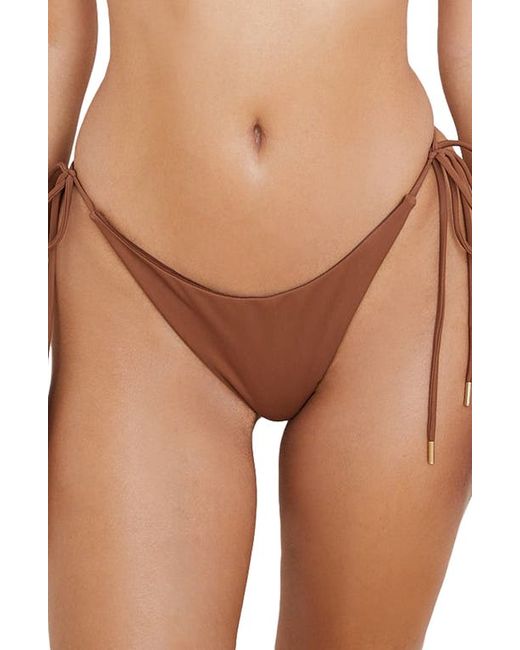 House Of Cb Tie Side Bikini Bottoms in at X-Small
