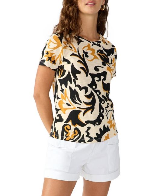 Sanctuary The Perfect Geo Print Cotton Blend Knit Top in at Large