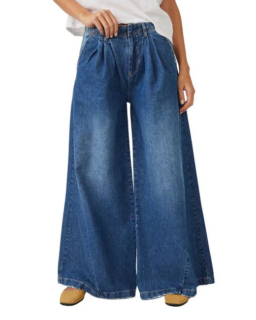 Free People Equinox Wide Leg Trouser Jeans in at 25