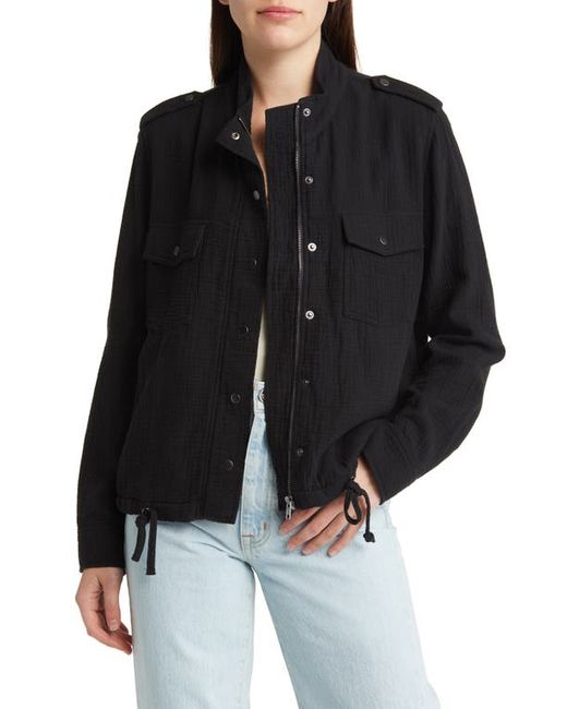 Rails Collins Organic Cotton Military Jacket in at Xx-Small