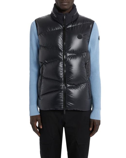 Moncler Tago Quilted Recycled Polyester Down Vest in at 2