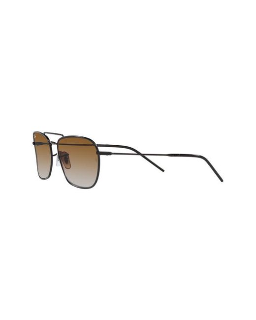 Ray-Ban Caravan Reverse 58mm Gradient Square Sunglasses in at