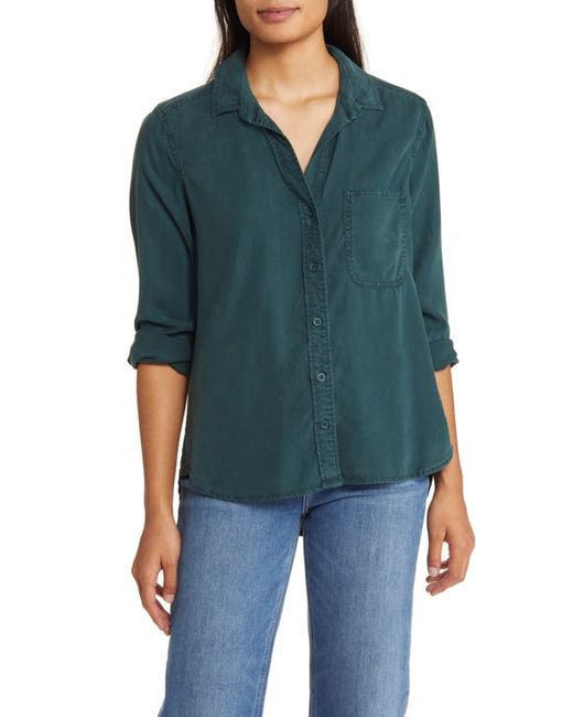 Bella Dahl Shirttail Button-Up Shirt in at X-Small
