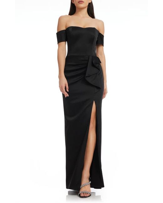 Dress the population Gabrielle Off the Shoulder Gown in at Xx-Small
