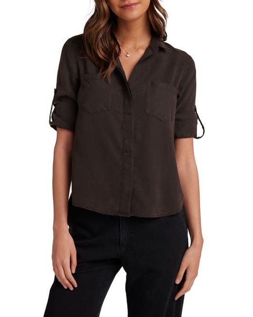 Bella Dahl Split Back Button-Up Shirt in at X-Small