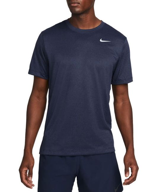 Nike Dri-FIT Legend T-Shirt in Obsidian/Navy at Small