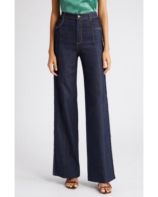 Cinq a Sept Francine Wide Leg Jeans in at 0