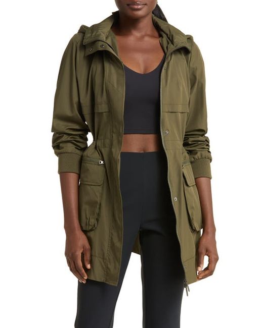 Zella Water Resistant Rain Jacket in at X-Small