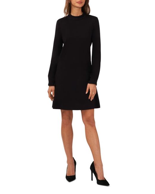HalogenR halogenr Mock Neck Long Sleeve Sweater Dress in at Xx-Small