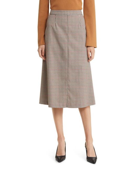 HalogenR halogenr Check A-Line Skirt in at Xx-Small