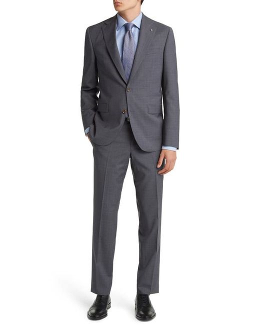 Jack Victor Esprit Soft Constructed Check Wool Suit in at 40 Regular