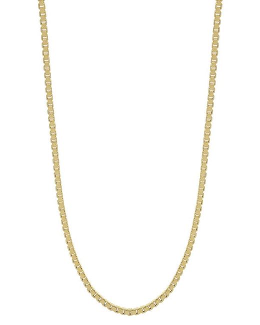 Bony Levy 14K Gold Box Chain Necklace in at