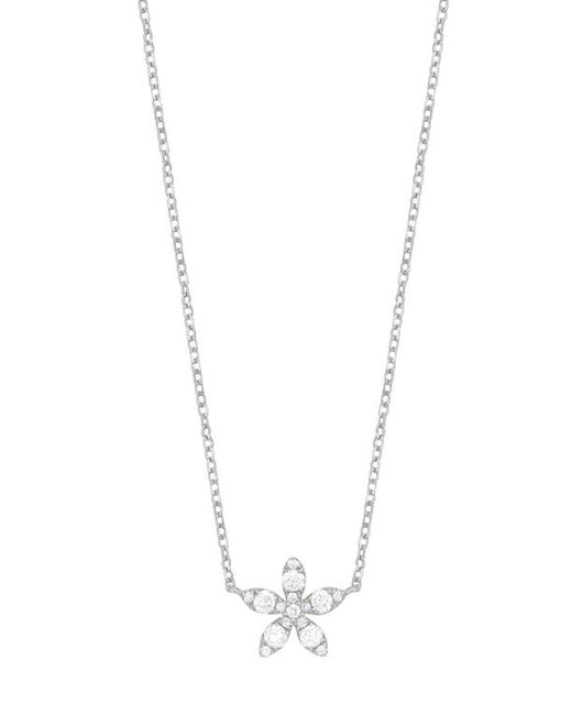 Bony Levy Mika Diamond Flower Pendant Necklace in at