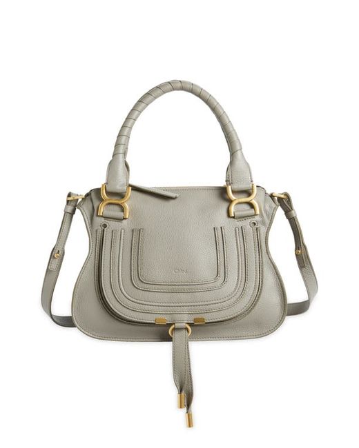 Chloé Small Marcie Leather Satchel in at