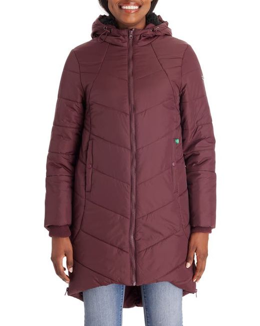 Modern Eternity 3-in-1 Maternity Puffer Jacket in at X-Small