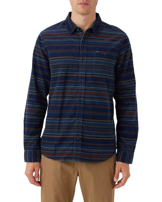 O'Neill Caruso Stripe Button-Up Shirt in at Small