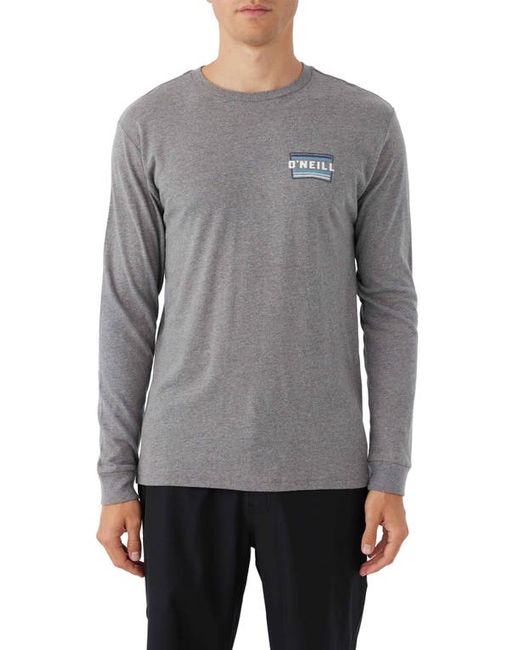 O'Neill Working Stiff Long Sleeve Graphic T-Shirt in at Large