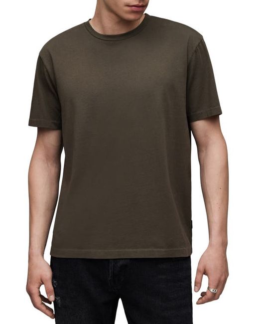 AllSaints Curtis Cotton T-Shirt in at X-Small
