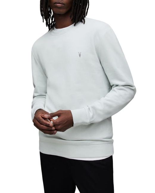 AllSaints Raven Slim Fit Crewneck Sweatshirt in at X-Small