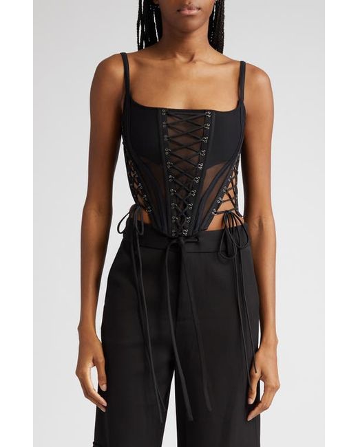 Monse Laced Bustier Top in at