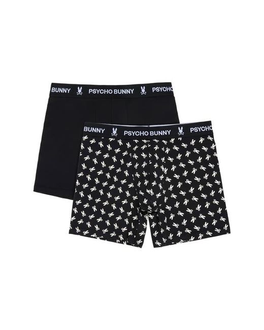 Psycho Bunny Assorted 2-Pack Boxer Briefs in at Small