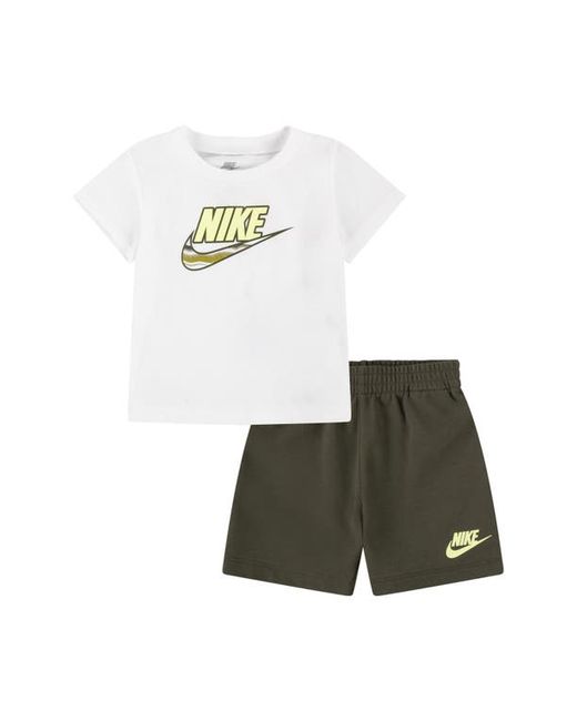 Nike Swoosh Graphic T-Shirt Shorts Set in at 12M
